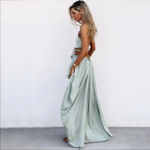 NEW Teal maxi dress